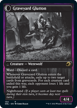 Graveyard Trespasser // Graveyard Glutton [Innistrad: Double Feature] | Anubis Games and Hobby