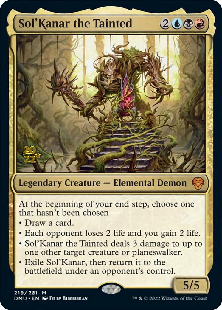 Sol'Kanar the Tainted [Dominaria United Prerelease Promos] | Anubis Games and Hobby