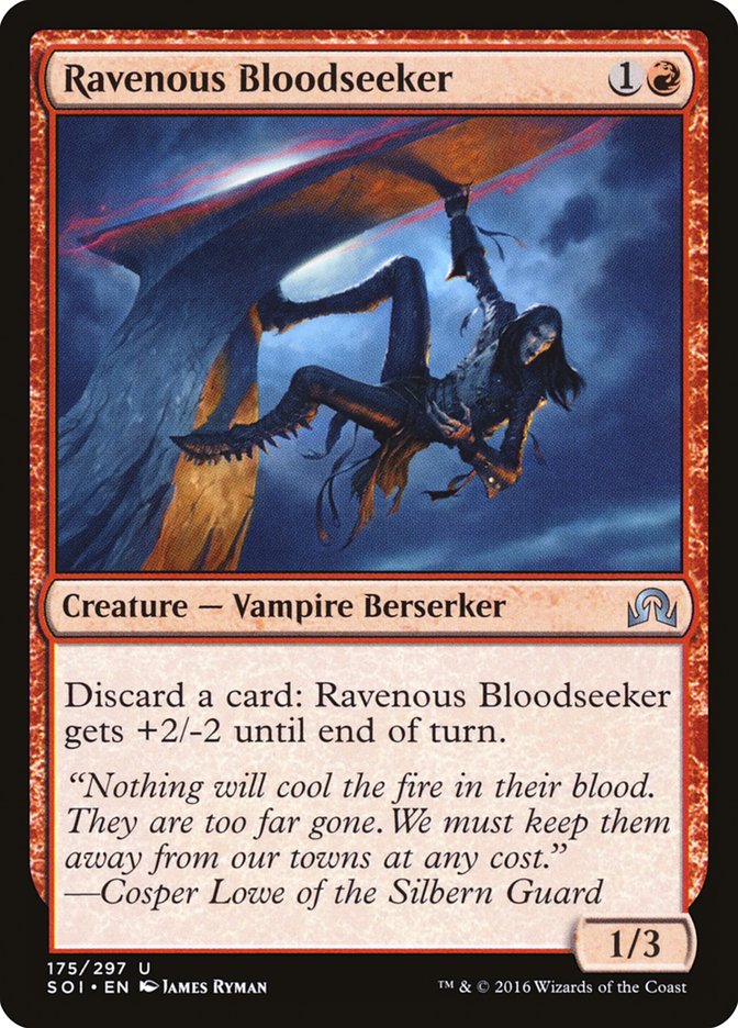 Ravenous Bloodseeker [Shadows over Innistrad] | Anubis Games and Hobby