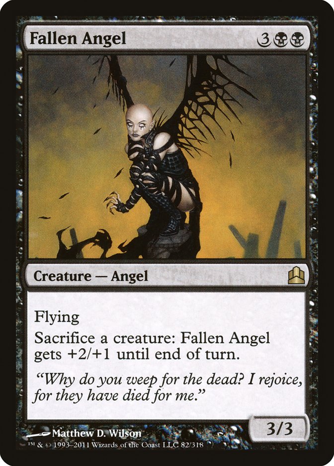 Fallen Angel [Commander 2011] | Anubis Games and Hobby