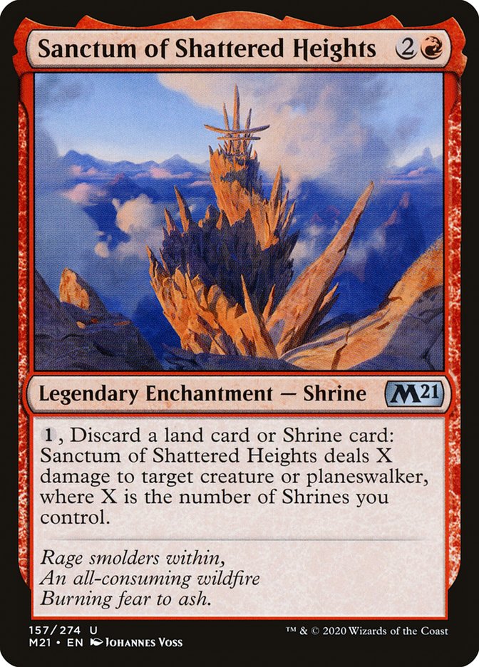 Sanctum of Shattered Heights [Core Set 2021] | Anubis Games and Hobby