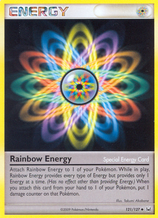 Rainbow Energy (121/127) [Platinum: Base Set] | Anubis Games and Hobby