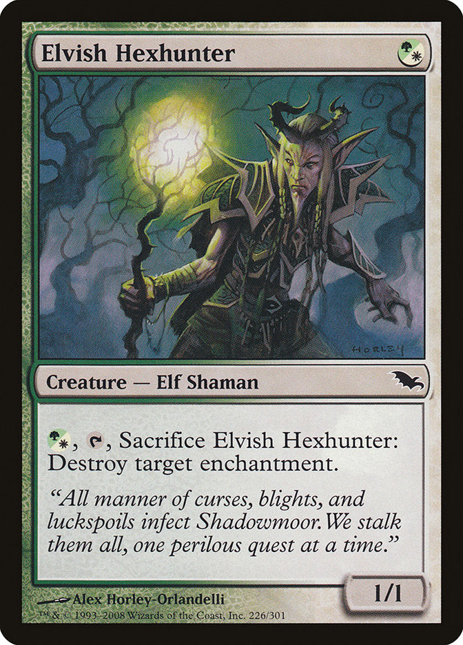 Elvish Hexhunter [Shadowmoor] | Anubis Games and Hobby