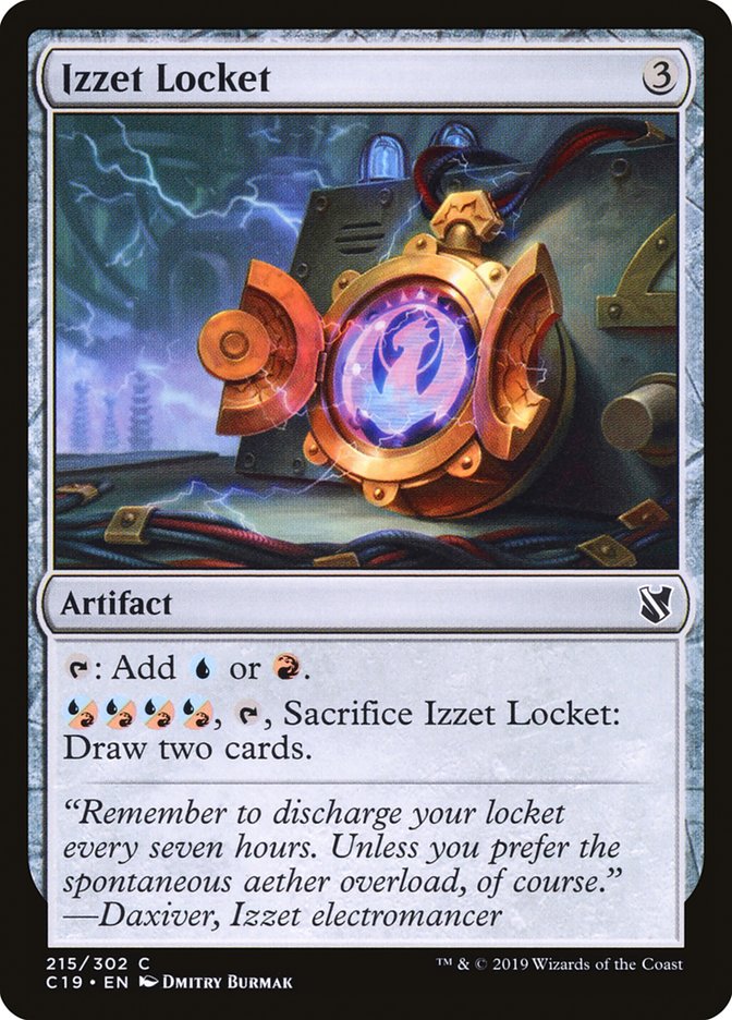 Izzet Locket [Commander 2019] | Anubis Games and Hobby