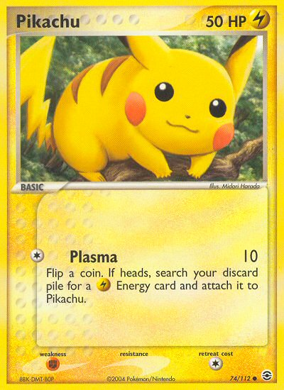 Pikachu (74/112) [EX: FireRed & LeafGreen] | Anubis Games and Hobby