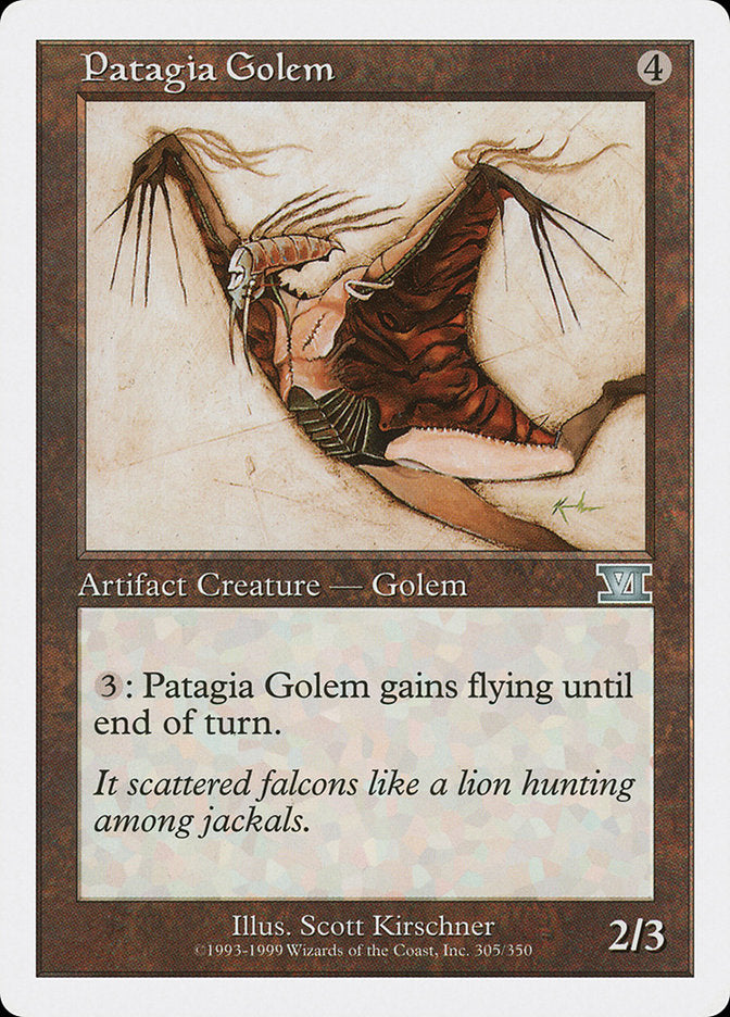 Patagia Golem [Classic Sixth Edition] | Anubis Games and Hobby