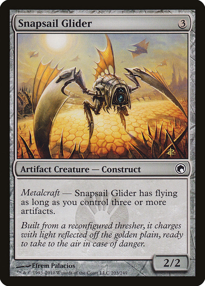 Snapsail Glider [Scars of Mirrodin] | Anubis Games and Hobby