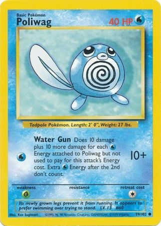 Poliwag (59/102) [Base Set Unlimited] | Anubis Games and Hobby