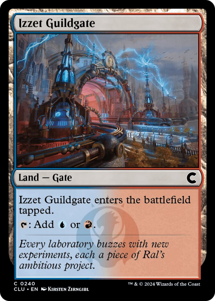 Izzet Guildgate [Ravnica: Clue Edition] | Anubis Games and Hobby