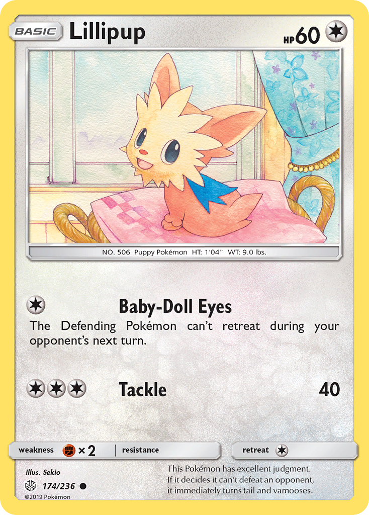 Lillipup (174/236) [Sun & Moon: Cosmic Eclipse] | Anubis Games and Hobby