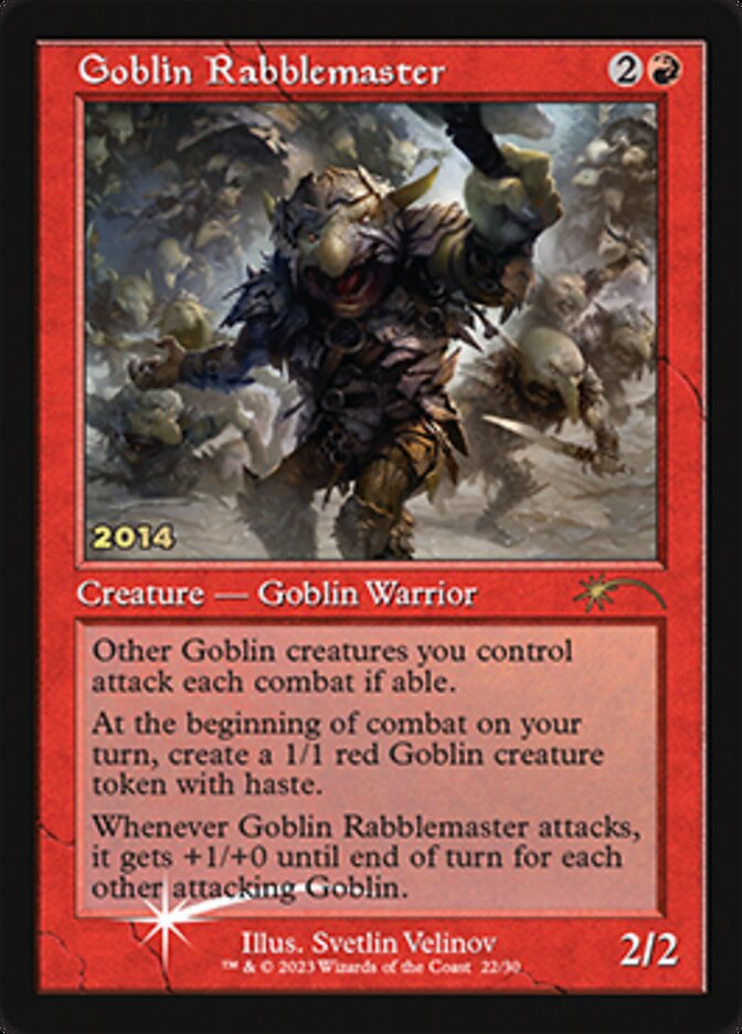 Goblin Rabblemaster [30th Anniversary Promos] | Anubis Games and Hobby