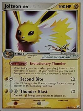 Jolteon ex (109/113) (Legendary Ascent - Tom Roos) [World Championships 2007] | Anubis Games and Hobby