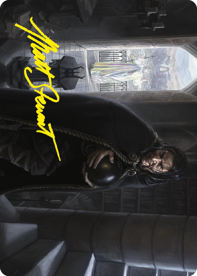 Grima, Saruman's Footman Art Card (Gold-Stamped Signature) [The Lord of the Rings: Tales of Middle-earth Art Series] | Anubis Games and Hobby