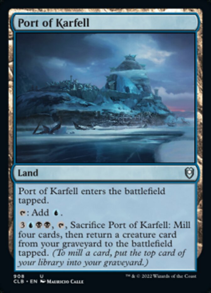 Port of Karfell [Commander Legends: Battle for Baldur's Gate] | Anubis Games and Hobby