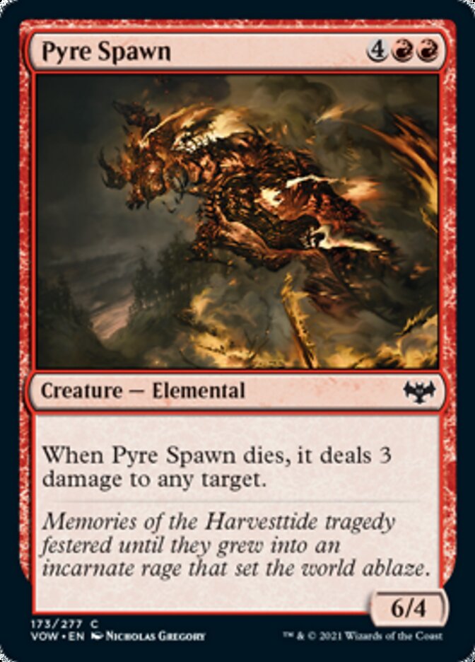 Pyre Spawn [Innistrad: Crimson Vow] | Anubis Games and Hobby