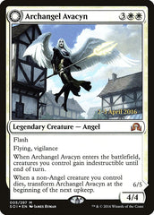 Archangel Avacyn // Avacyn, the Purifier [Shadows over Innistrad Prerelease Promos] | Anubis Games and Hobby