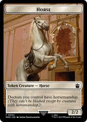 Horse // Clue (0022) Double-Sided Token [Doctor Who Tokens] | Anubis Games and Hobby