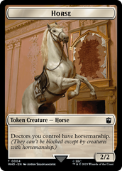 Horse // Soldier Double-Sided Token [Doctor Who Tokens] | Anubis Games and Hobby