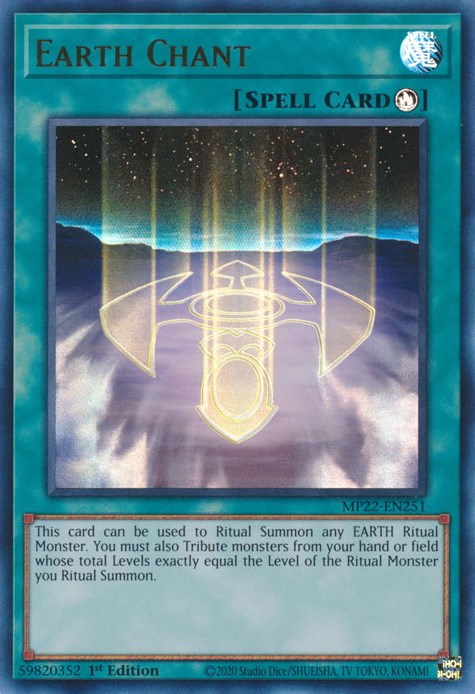 Earth Chant [MP22-EN251] Ultra Rare | Anubis Games and Hobby