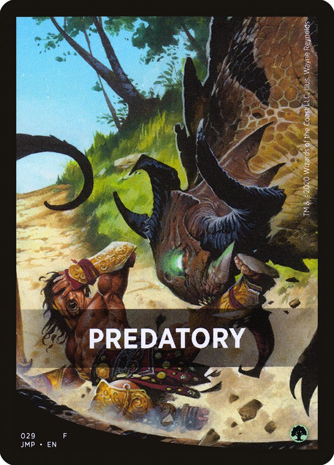 Predatory [Jumpstart Front Cards] | Anubis Games and Hobby