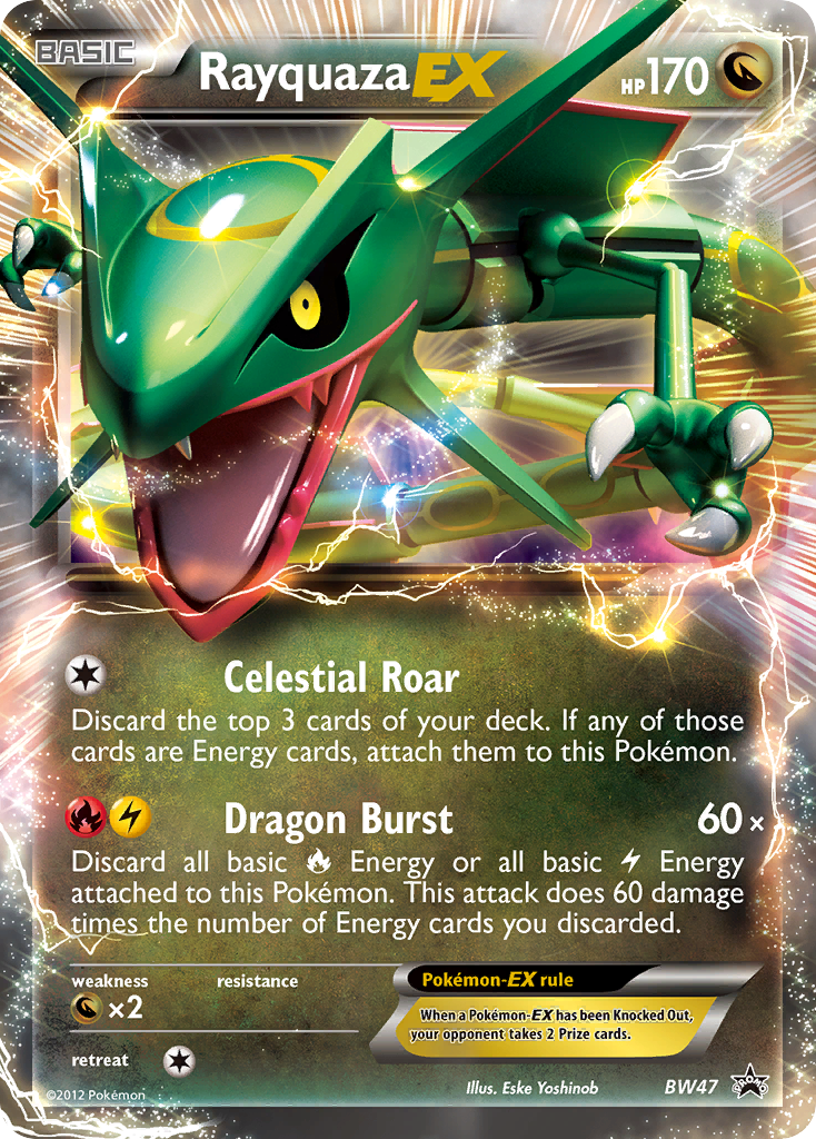 Rayquaza EX (BW47) [Black & White: Black Star Promos] | Anubis Games and Hobby