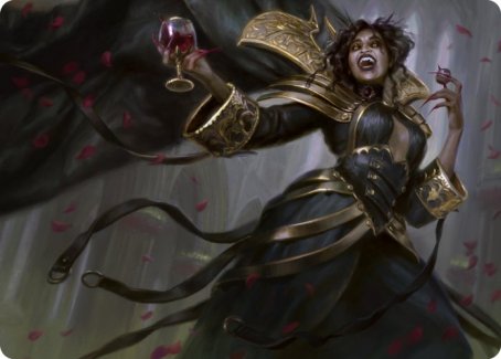 Bloodcrazed Socialite Art Card [Innistrad: Crimson Vow Art Series] | Anubis Games and Hobby