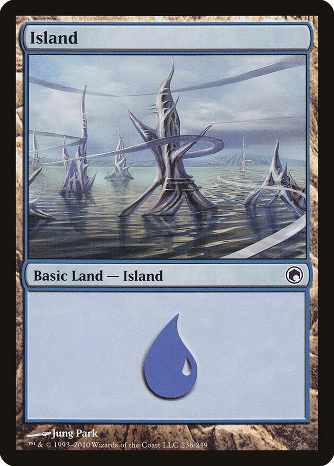 Island (236) [Scars of Mirrodin] | Anubis Games and Hobby