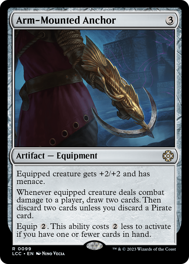 Arm-Mounted Anchor [The Lost Caverns of Ixalan Commander] | Anubis Games and Hobby