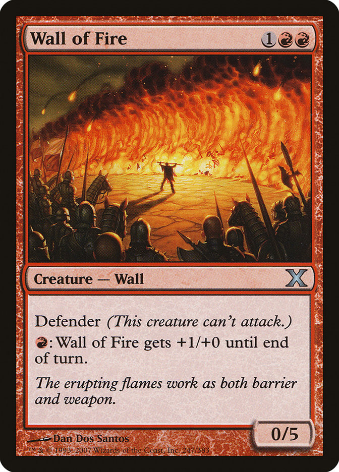 Wall of Fire [Tenth Edition] | Anubis Games and Hobby