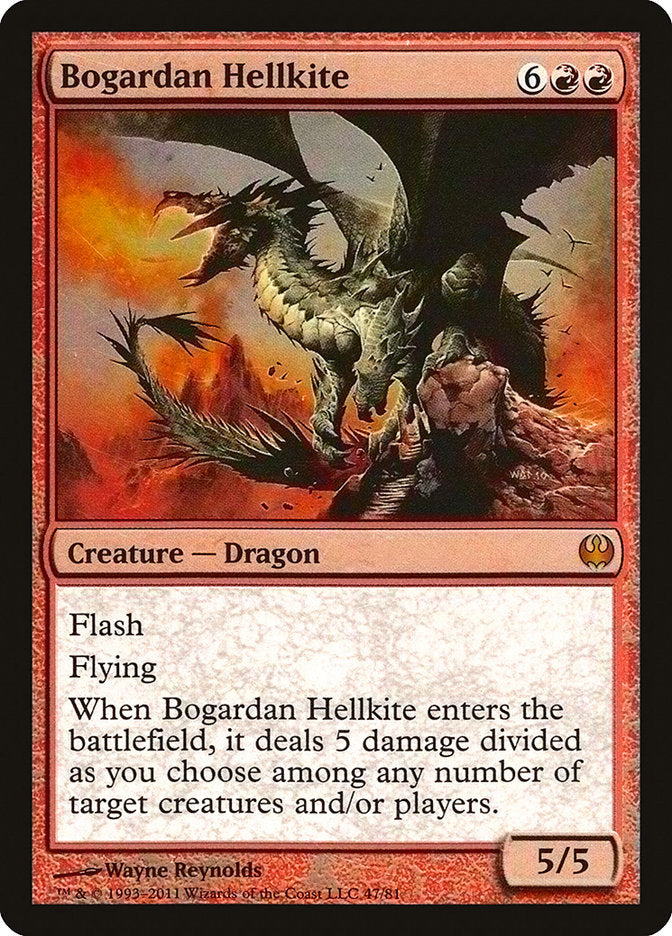 Bogardan Hellkite [Duel Decks: Knights vs. Dragons] | Anubis Games and Hobby