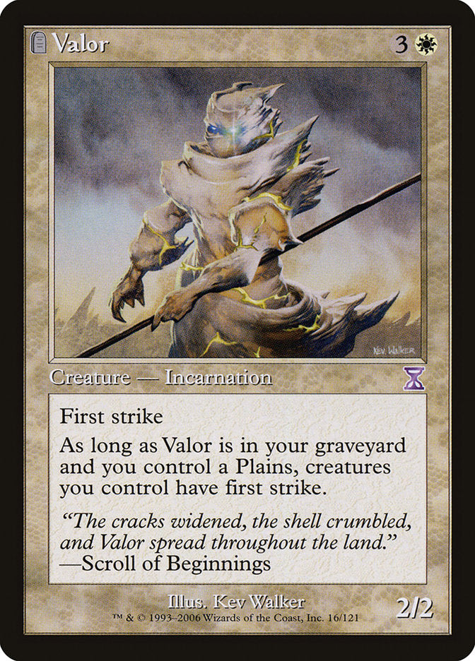 Valor [Time Spiral Timeshifted] | Anubis Games and Hobby