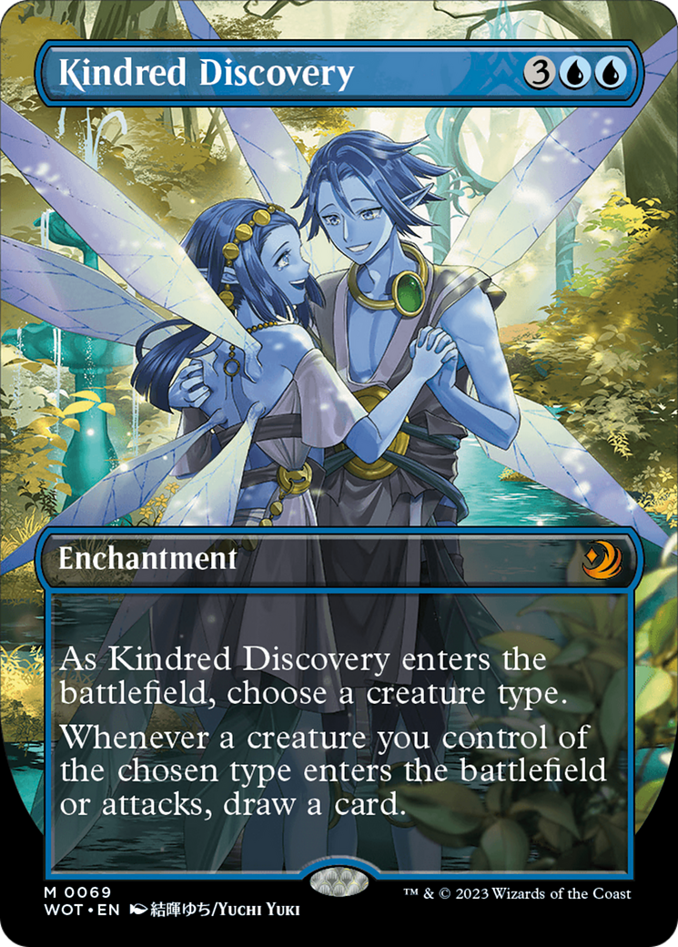 Kindred Discovery (Anime Borderless) [Wilds of Eldraine: Enchanting Tales] | Anubis Games and Hobby