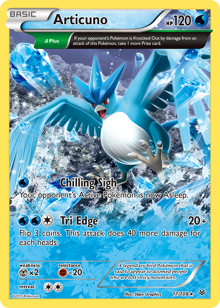 Articuno (17/108) [XY: Roaring Skies] | Anubis Games and Hobby