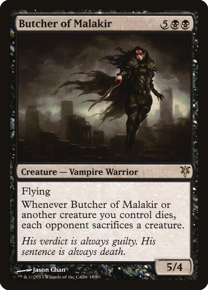 Butcher of Malakir [Duel Decks: Sorin vs. Tibalt] | Anubis Games and Hobby