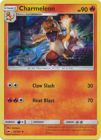 Charmeleon (19/147) (Premium Collection Promo) [Sun & Moon: Burning Shadows] | Anubis Games and Hobby