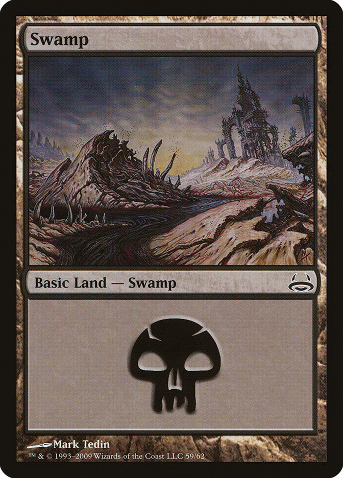 Swamp (59) [Duel Decks: Divine vs. Demonic] | Anubis Games and Hobby