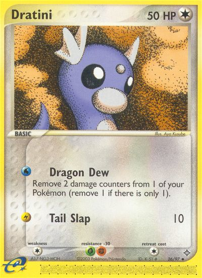 Dratini (26/97) [EX: Dragon] | Anubis Games and Hobby