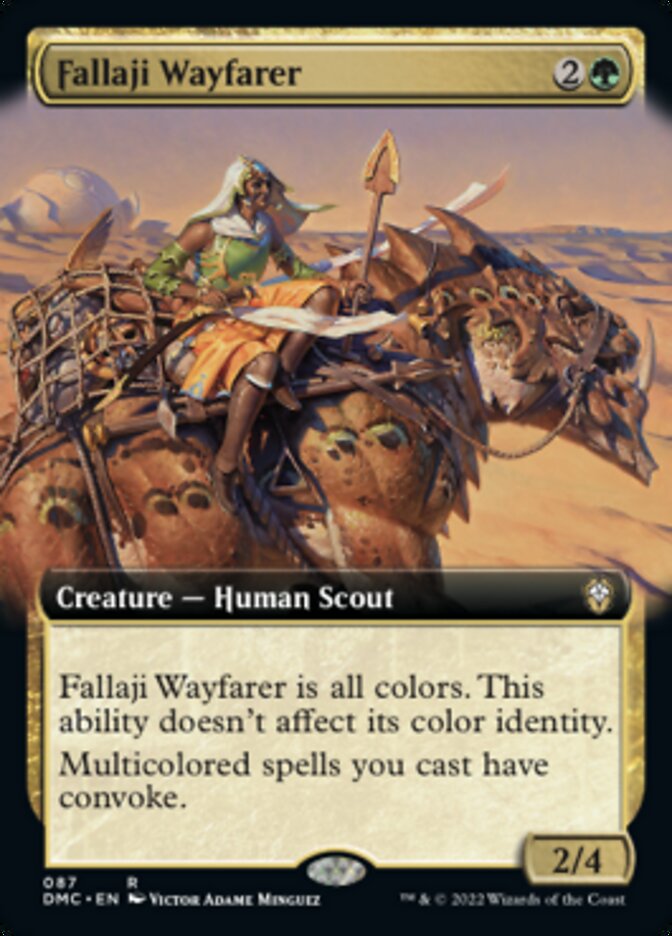 Fallaji Wayfarer (Extended Art) [Dominaria United Commander] | Anubis Games and Hobby