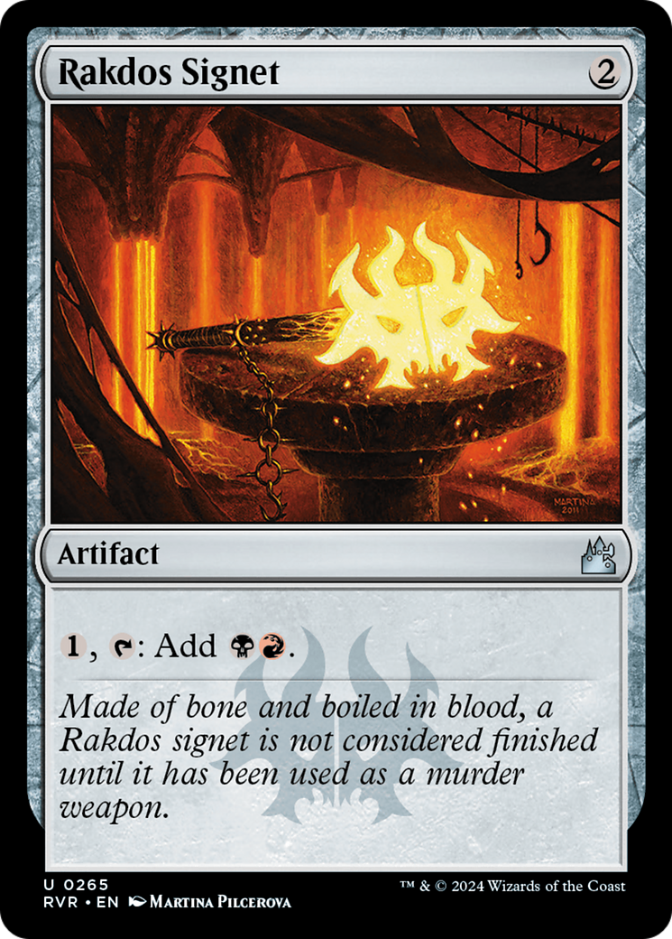 Rakdos Signet [Ravnica Remastered] | Anubis Games and Hobby