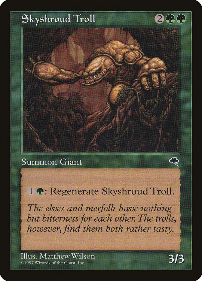 Skyshroud Troll [Tempest] | Anubis Games and Hobby
