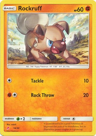 Rockruff (14/30) [Sun & Moon: Trainer Kit - Lycanroc] | Anubis Games and Hobby