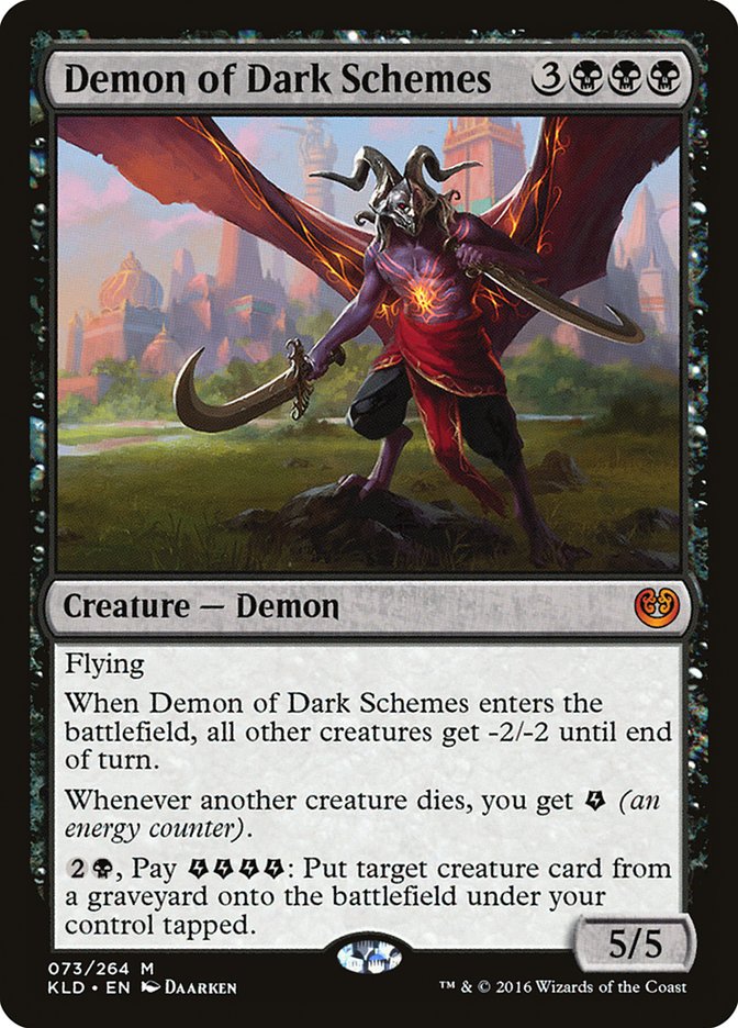 Demon of Dark Schemes [Kaladesh] | Anubis Games and Hobby