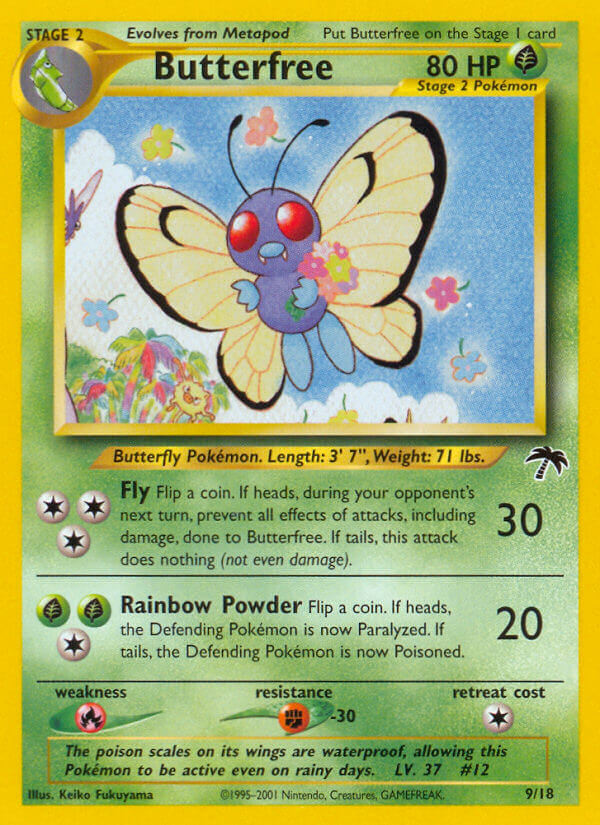 Butterfree (9/18) [Southern Islands] | Anubis Games and Hobby