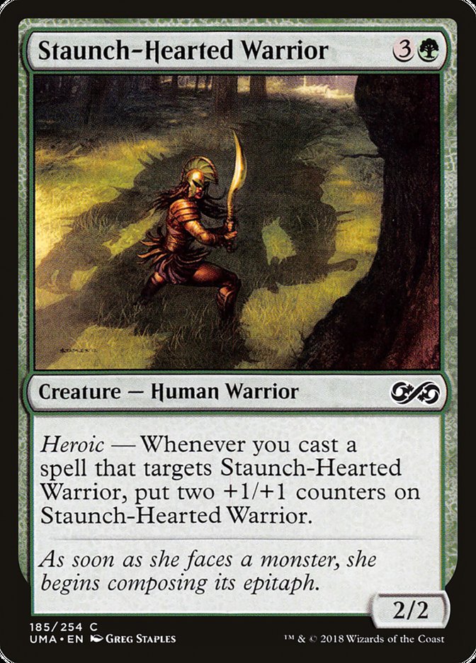 Staunch-Hearted Warrior [Ultimate Masters] | Anubis Games and Hobby