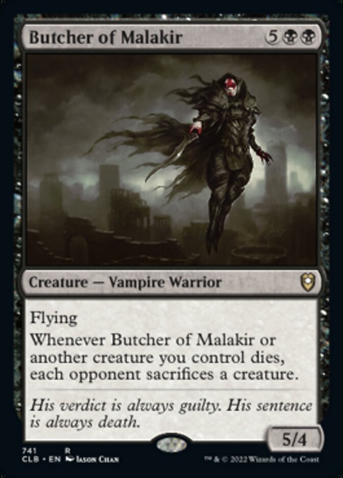 Butcher of Malakir [Commander Legends: Battle for Baldur's Gate] | Anubis Games and Hobby