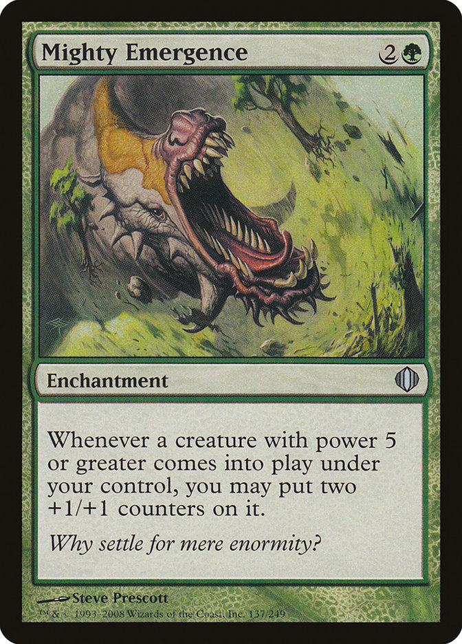 Mighty Emergence [Shards of Alara] | Anubis Games and Hobby