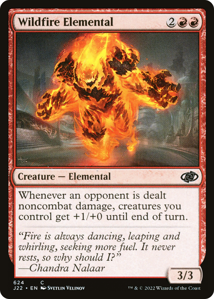 Wildfire Elemental [Jumpstart 2022] | Anubis Games and Hobby