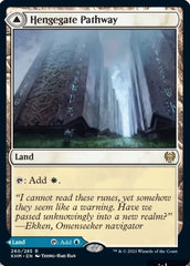 Hengegate Pathway // Mistgate Pathway [Kaldheim] | Anubis Games and Hobby