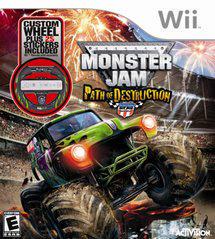 Monster Jam: Path of Destruction with Wheel - Wii | Anubis Games and Hobby