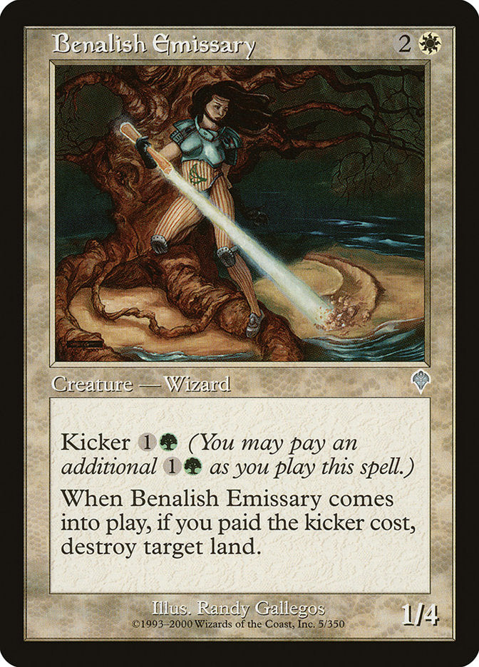 Benalish Emissary [Invasion] | Anubis Games and Hobby